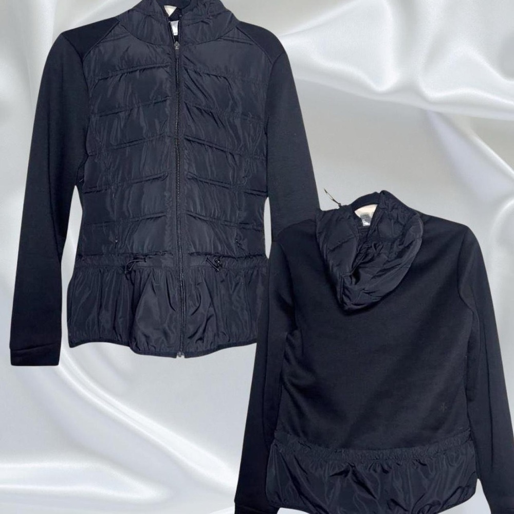 Women's Black Hooded Jacket BCBGMaxAzria- Size Medium